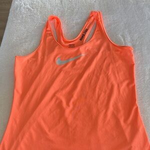 Nike Women's Bright Orange Tank Top